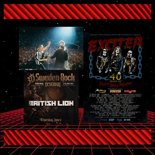 Easter Eggs Steve Vai, IN FLAMES, EXCITER, BRITISH LION, TNT, PANTERA